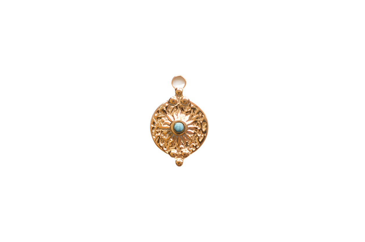 Gold/Turquoise