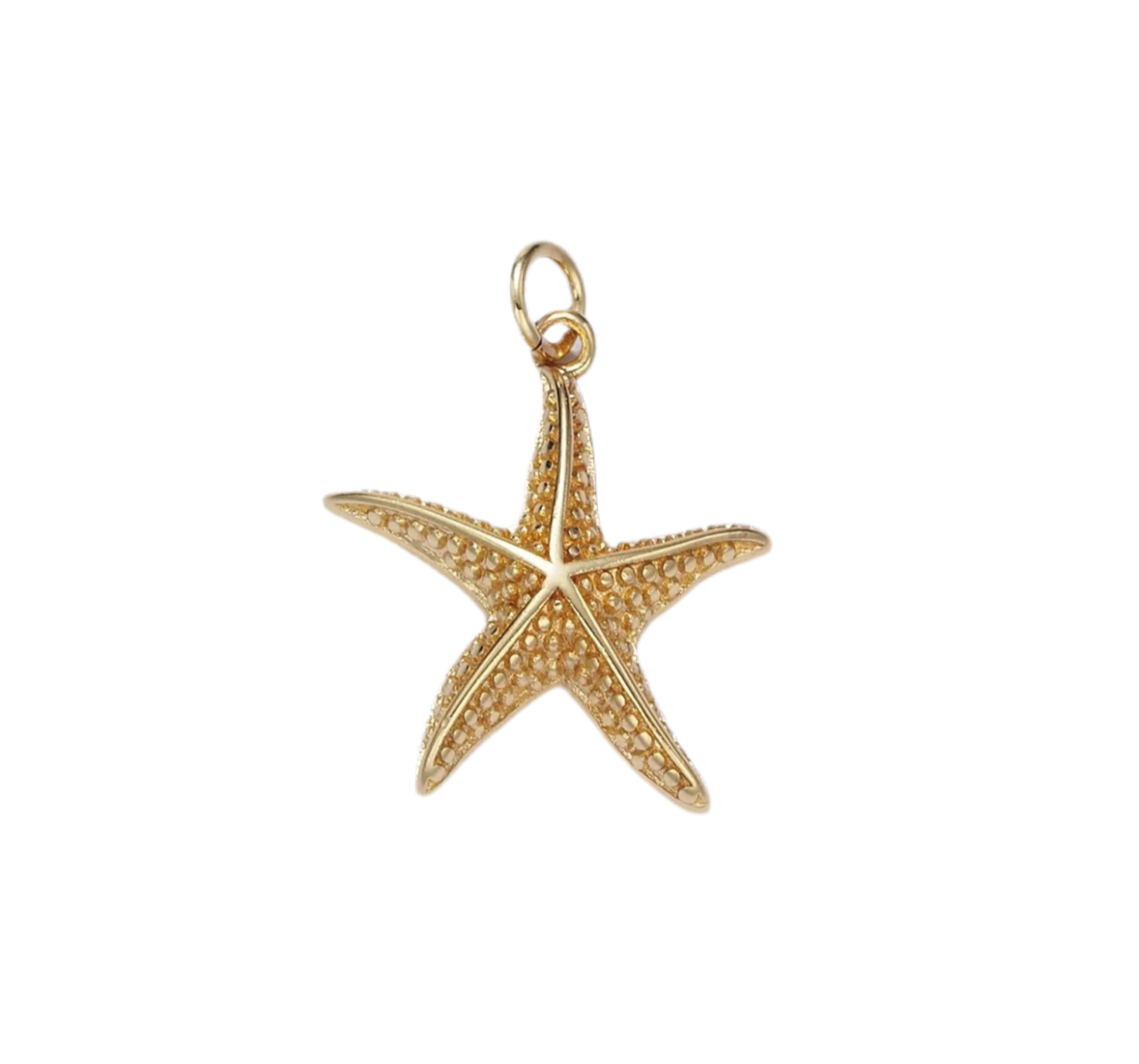 Gold starfish