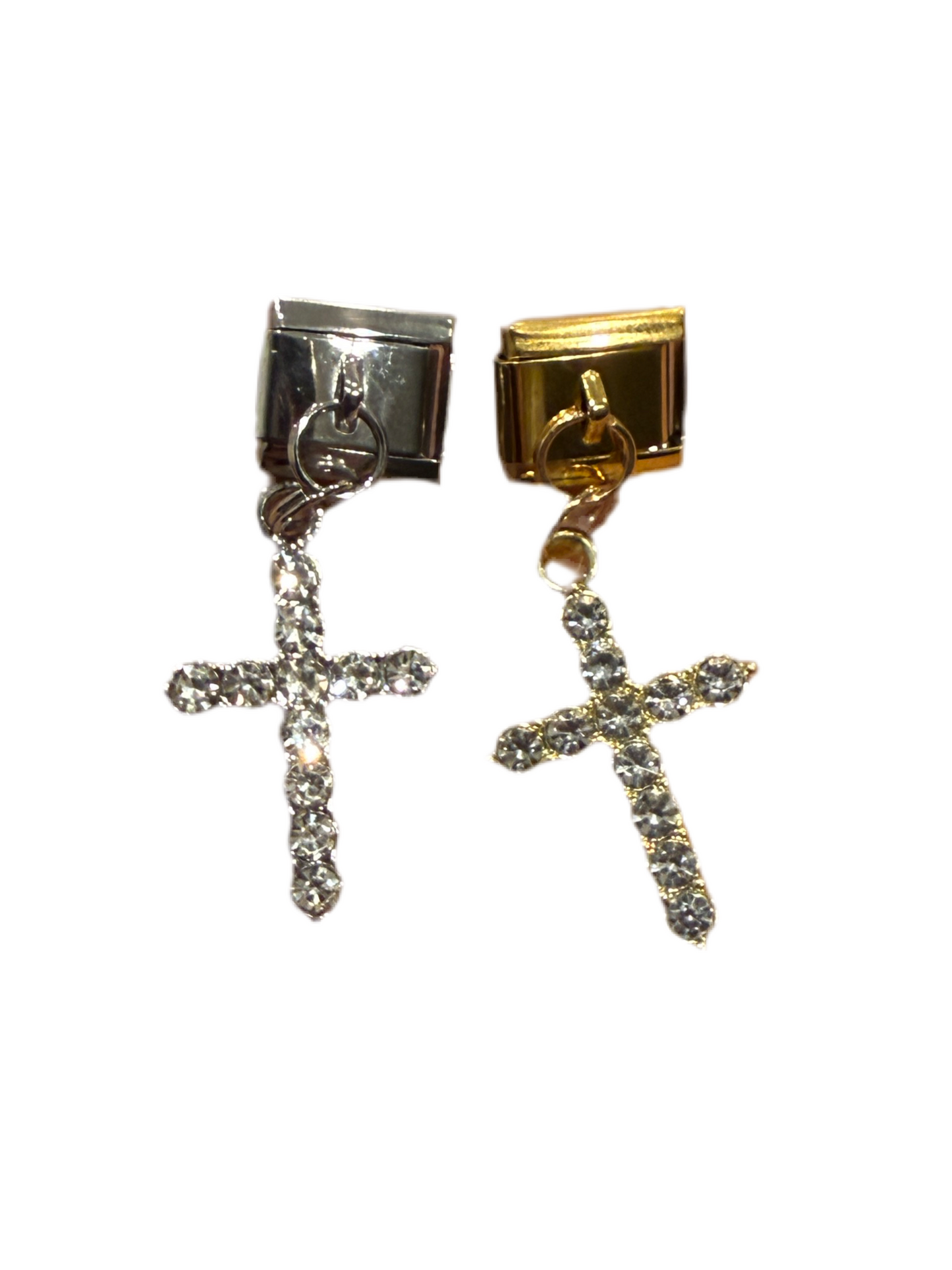 Dangle Rhinestone cross