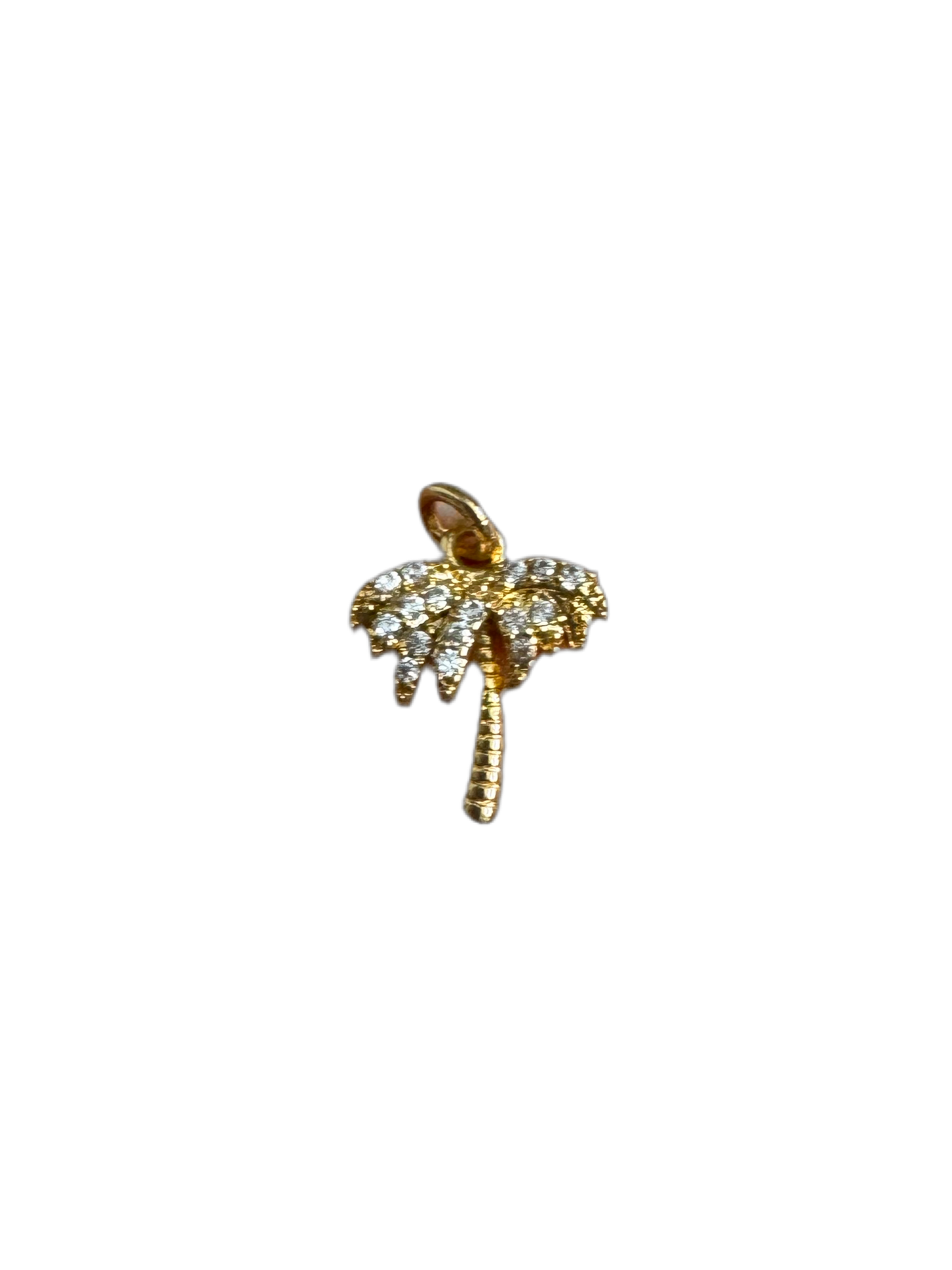 Gold palm tree