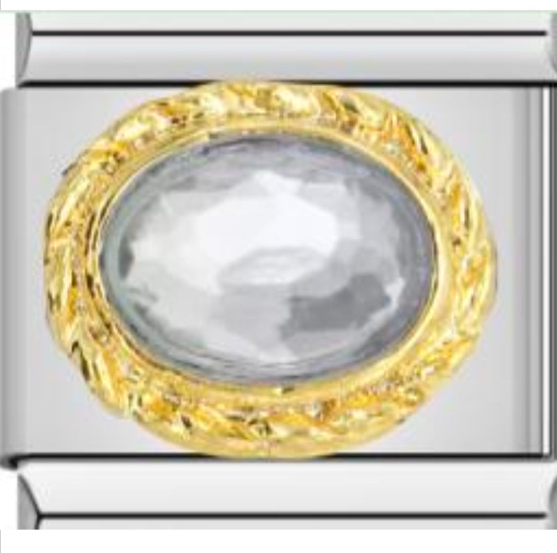 Vintage Clear Gem