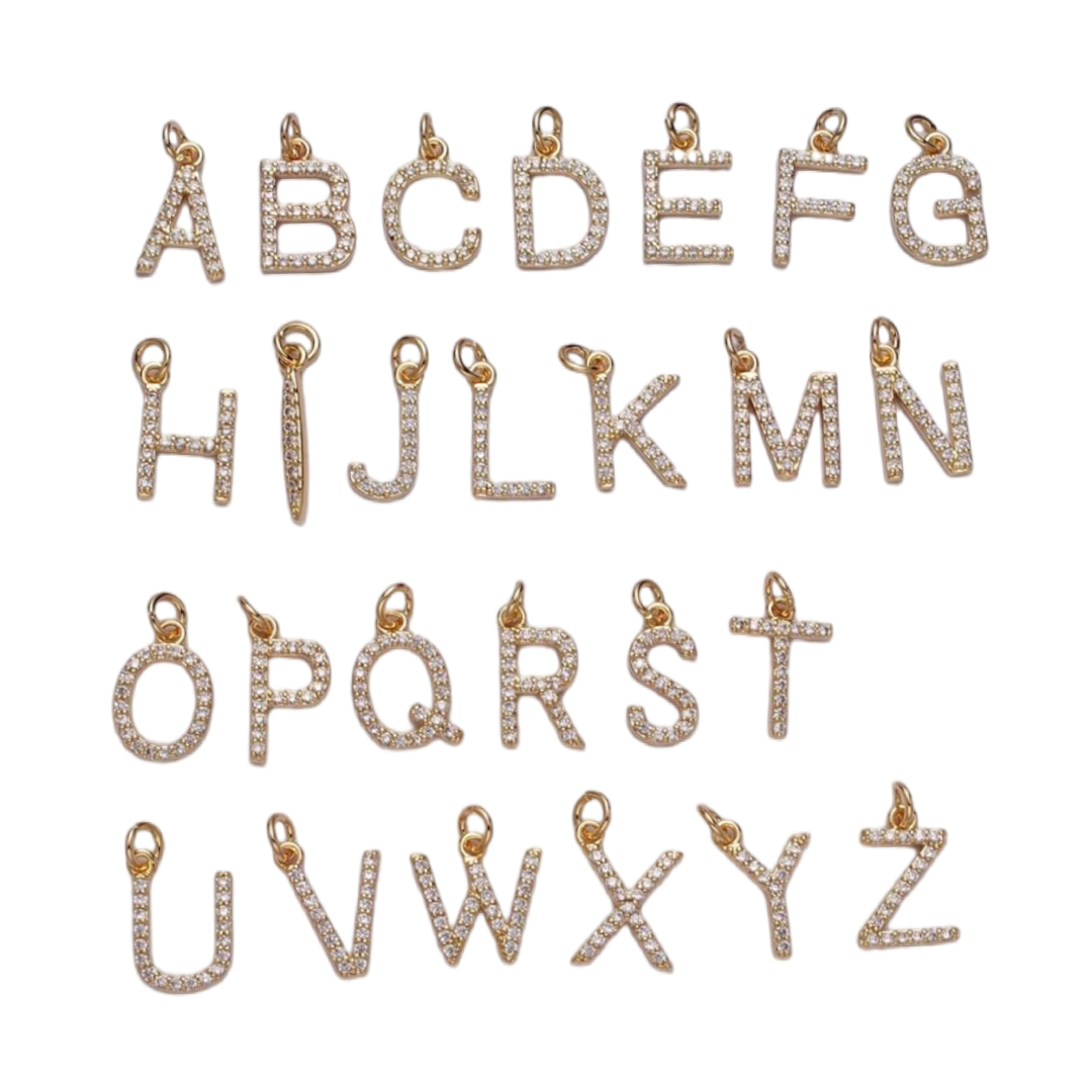 Medium Rhinestone Letter