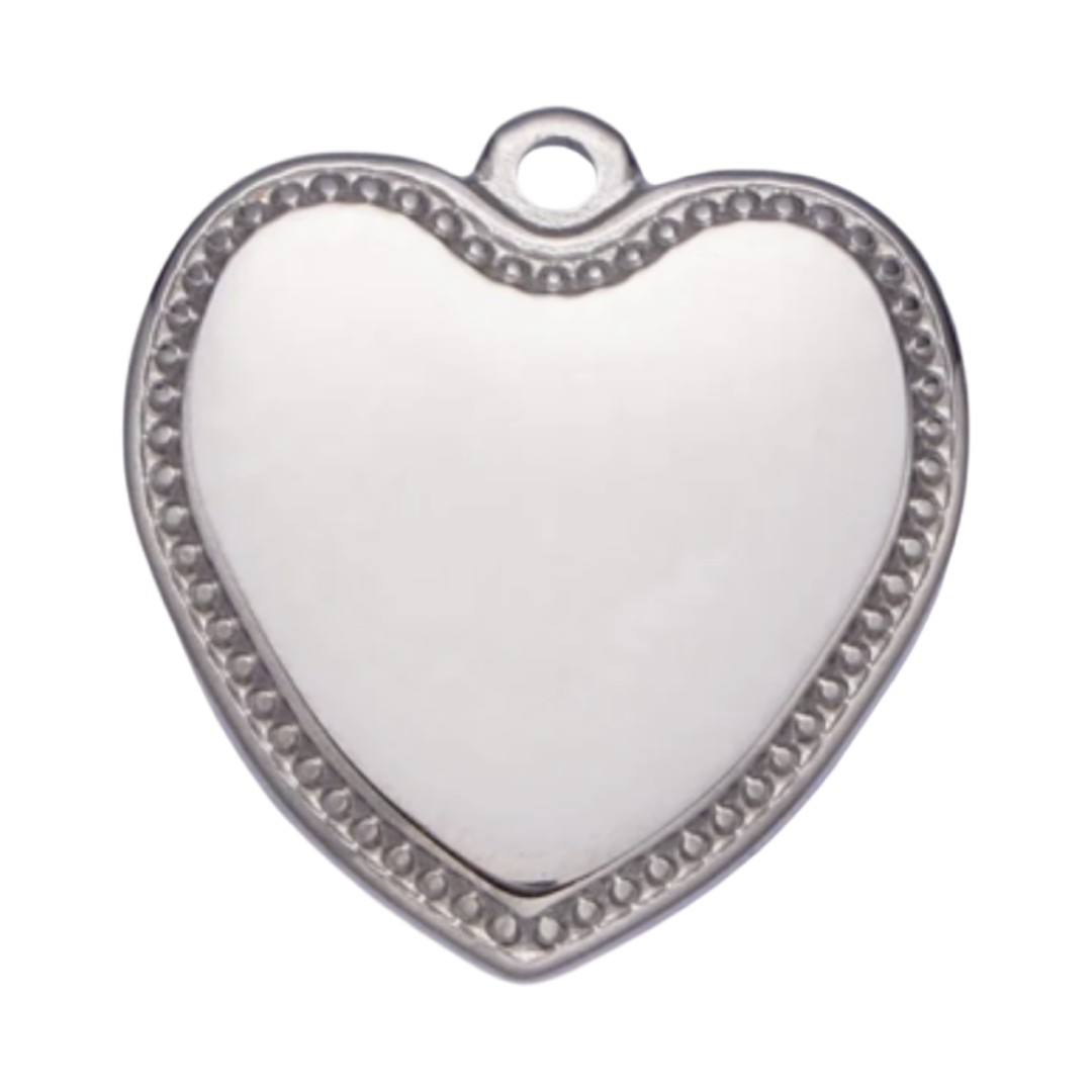 Silver heart