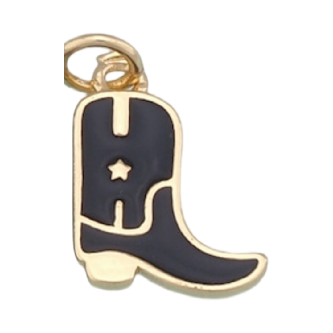 Colored cowboy boot