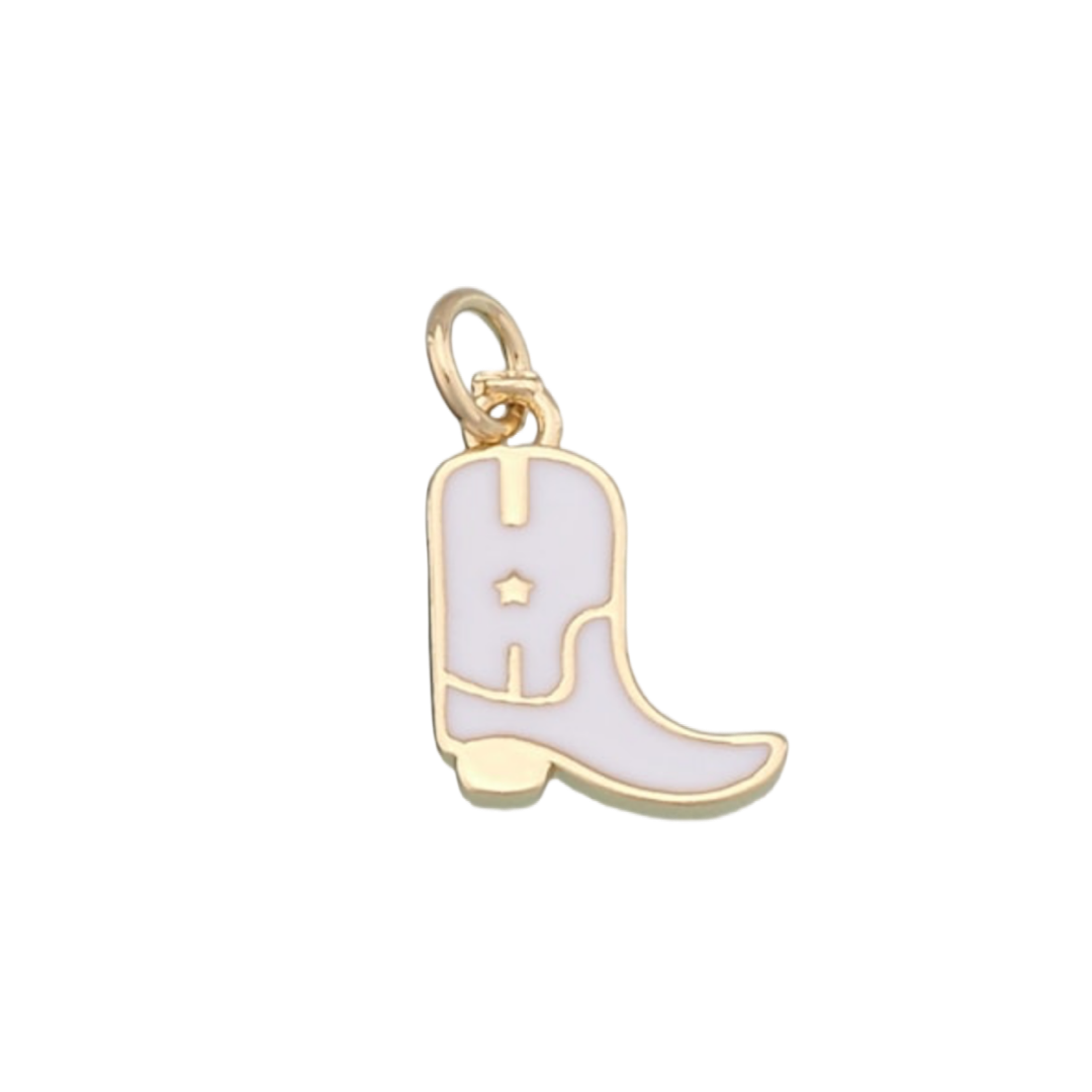 Colored cowboy boot