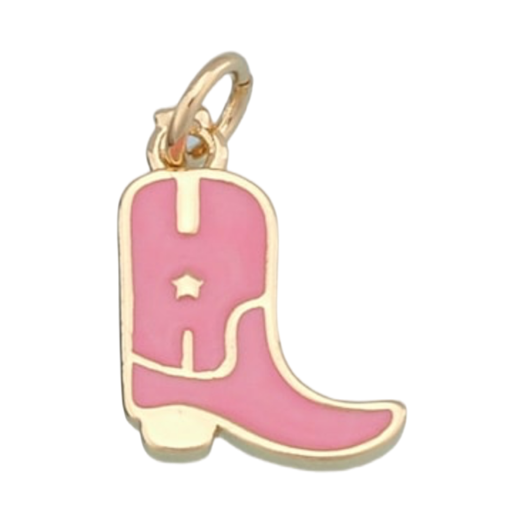 Colored cowboy boot