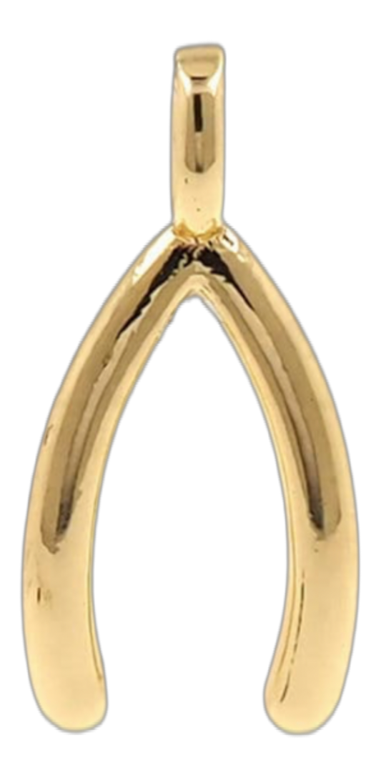 Gold wishbone