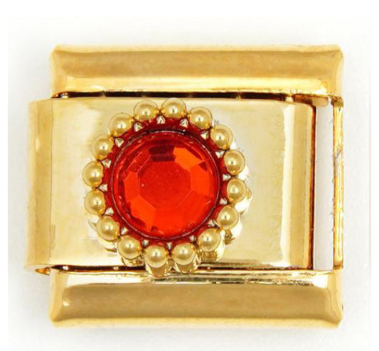 Red circle gem