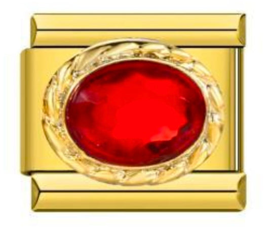 Vintage red gem
