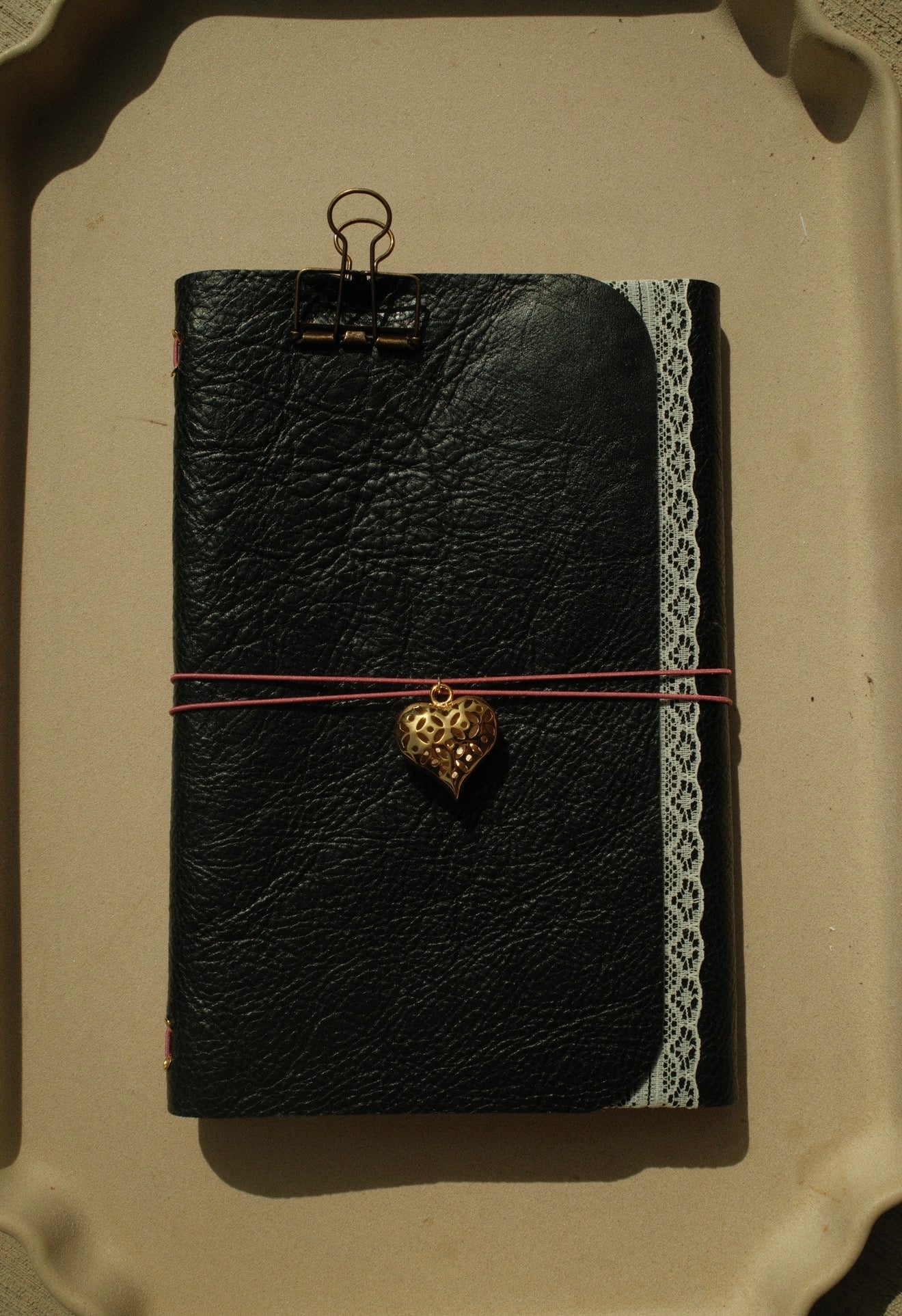 Vol. 1 - A5 black lace