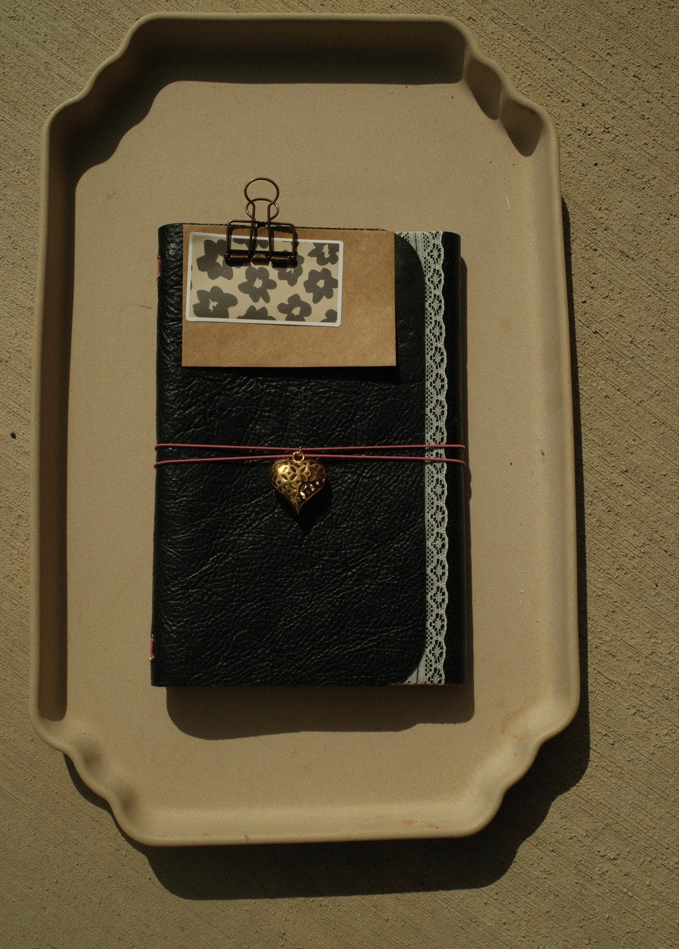 Vol. 1 - A5 black lace