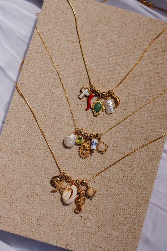 Slider Chain With 5 Charms