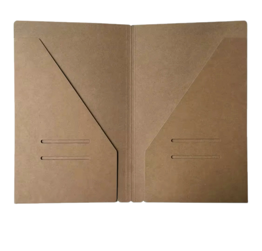 Kraft paper folder