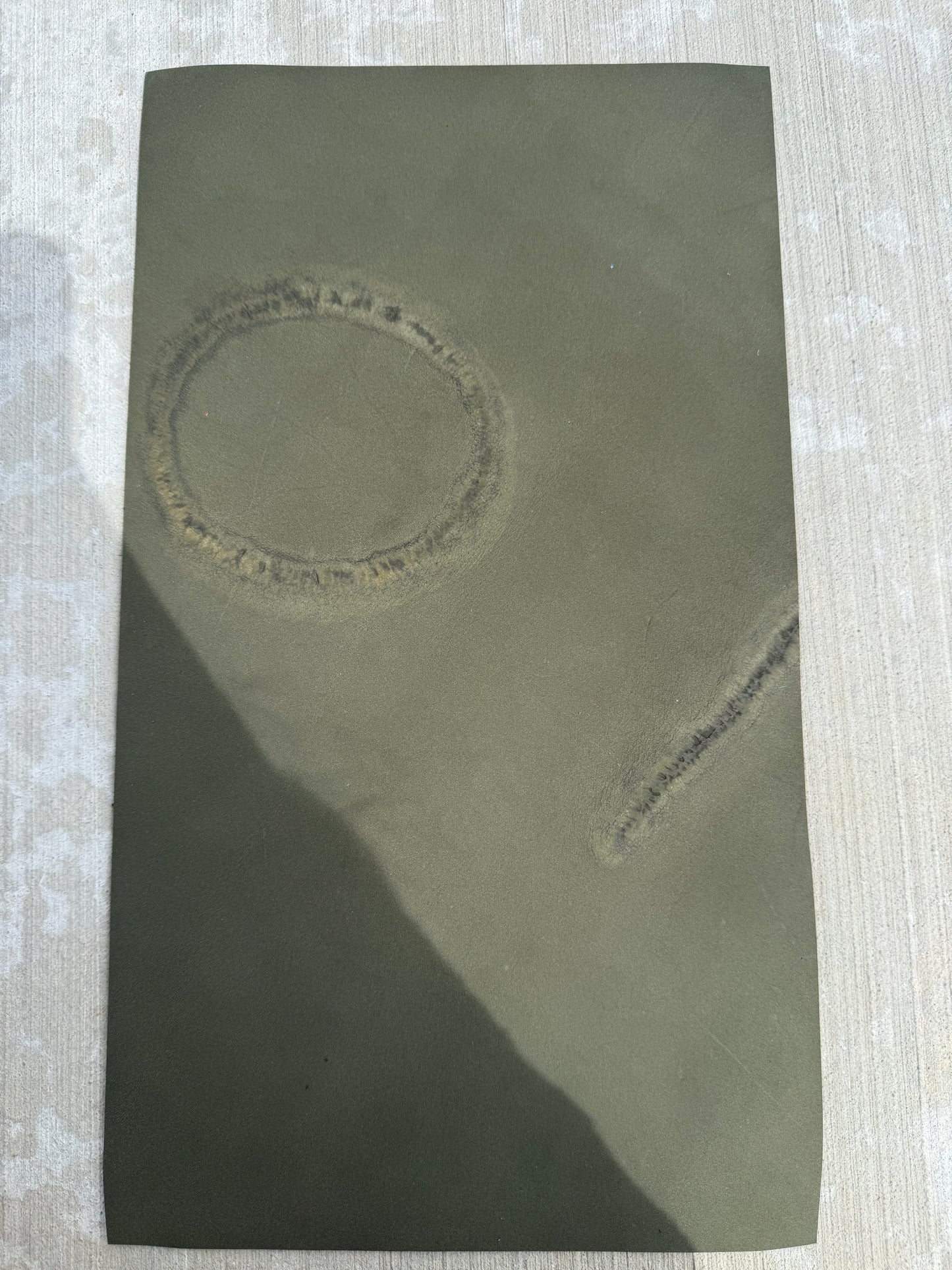 Studio Seconds - A5 olive green