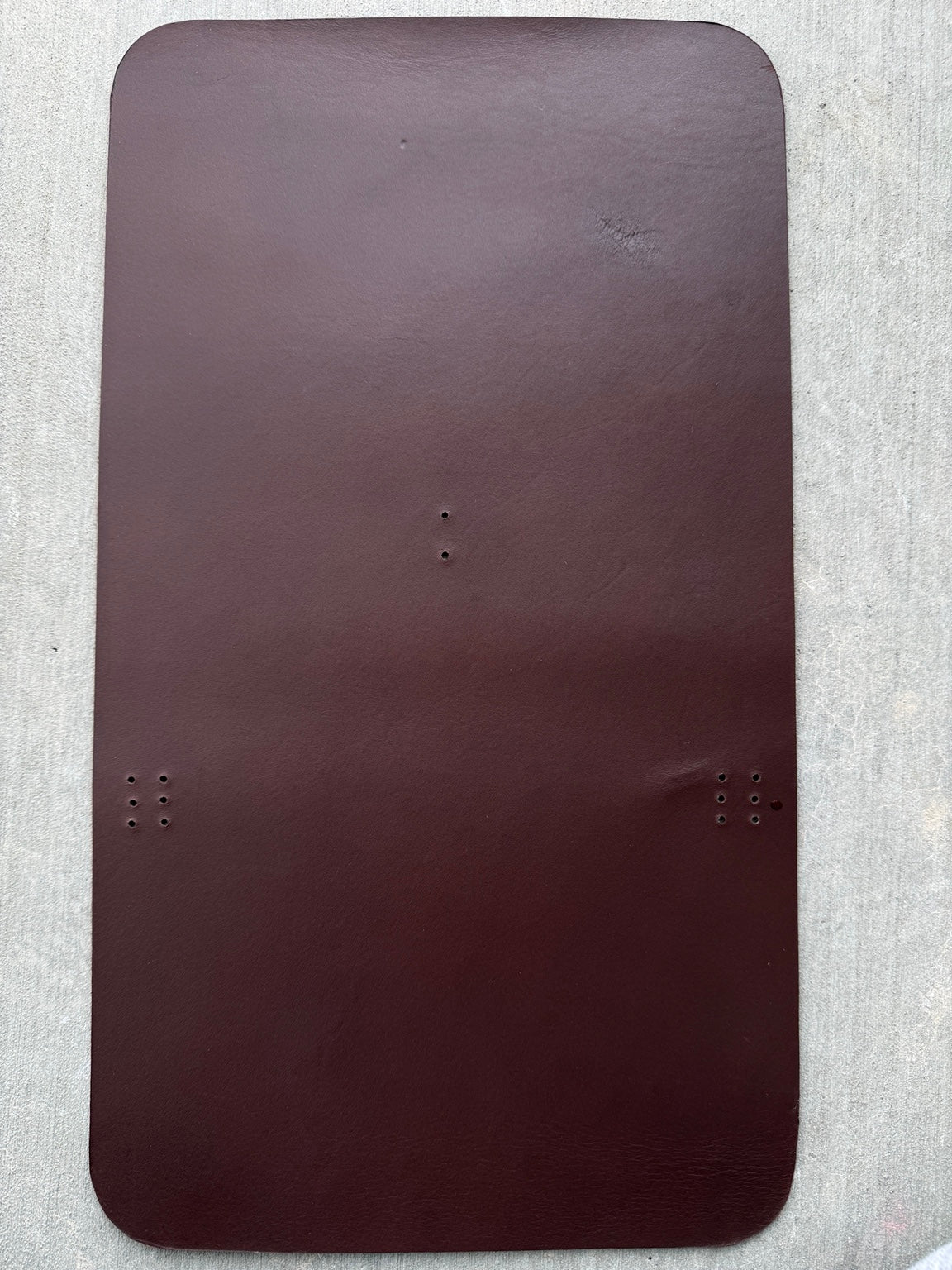 A5 brown veg tan Studio Seconds journal cover