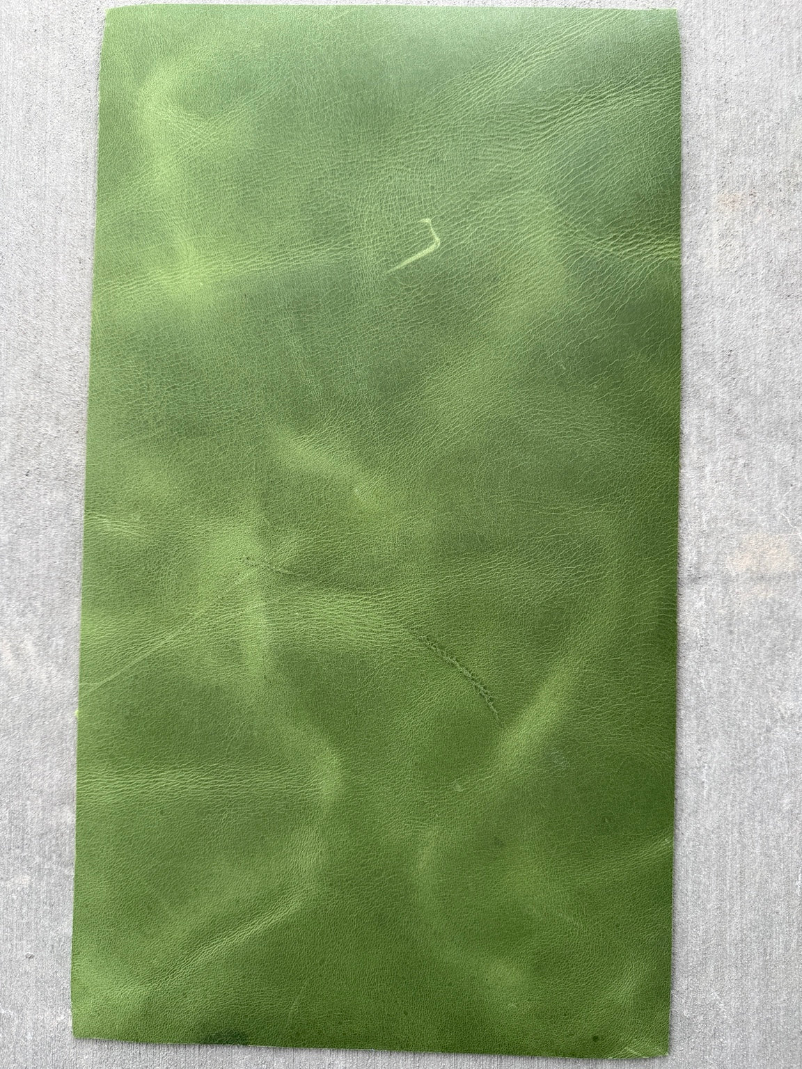 A5 green Studio Seconds journal with minor scratching