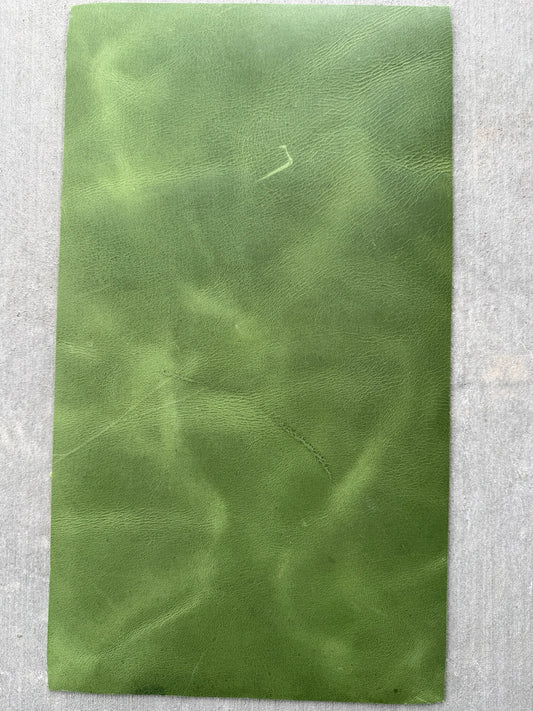 A5 green Studio Seconds journal with minor scratching