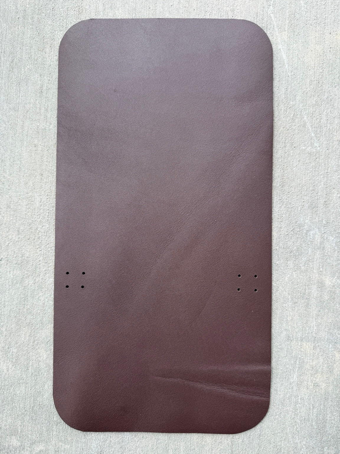 Creasing on the front cover of an A6 pocket brown Studio Seconds journal